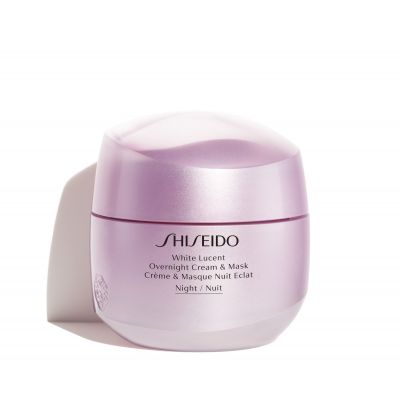 SHISEIDO White Lucenct Overnight Cream & Mask Nakts sejas krēms - maska