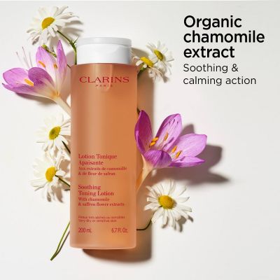 CLARINS Soothing Toning Lotion Dry to Sensitive Skin  Nomierinošs toniks