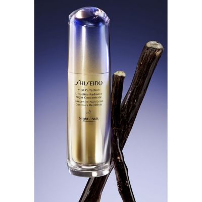 SHISEIDO Vital Perfection LiftDefine Radiance Night Concentrate Nakts serums