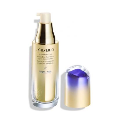 SHISEIDO Vital Perfection LiftDefine Radiance Night Concentrate Nakts serums