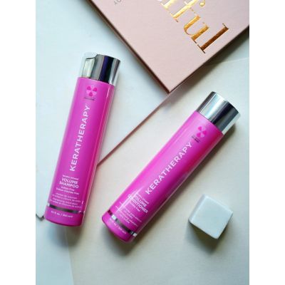 KERATHERAPY Keratin Infused Volume Šampūns matu apjomam