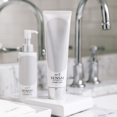 SENSAI Silky Purifying Creamy Soap Attīrošas ziepes