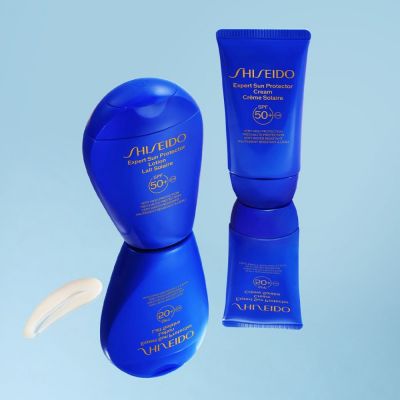 SHISEIDO Blue Expert Sun Protector Lotion SPF50+ Losjons saules aizsardzībai