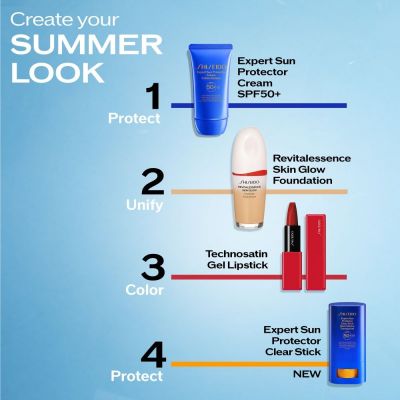 SHISEIDO Expert Sun Protector Clear Stick SPF50+ Saules aizsargzīmulis