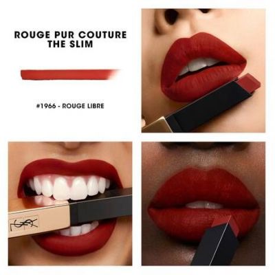 YVES SAINT LAURENT Rouge Pur Couture The Slim Lūpu krāsa