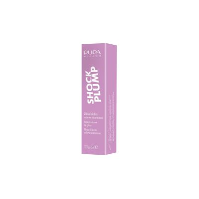 PUPA SHOCK PLUMP INSTANT VOLUME LIP GLOSS Apjomu palielinošs lūpu spīdums