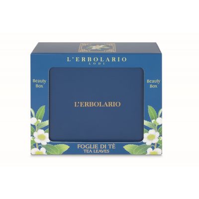 L'ERBOLARIO TEA LEAVES BEAUTY BOX: SHOWER GEL + BODY AND HAND CREAM Ķermeņa kopšanas komplekts