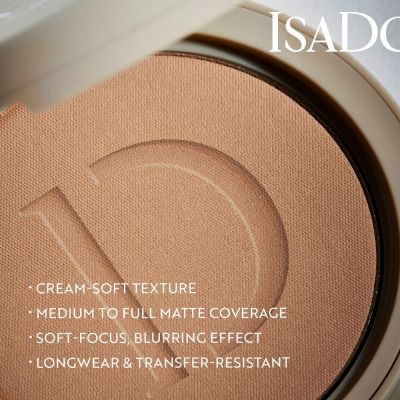 ISADORA The No Compromise Matte Kompaktais pūderis