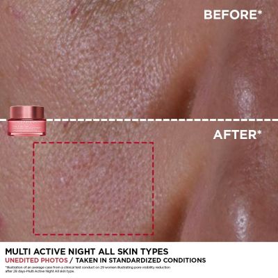 CLARINS Multi-Active Line Smoothing Dry Skin Nakts sejas krēms