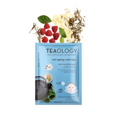 TEAOLOGY WHITE TEA PEPTIDE FACE MASK Atjaunojoša sejas maska