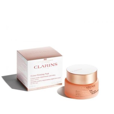 CLARINS Extra Firming Night Cream Dry Skin Nostiprinošs nakts krēms sausai ādai