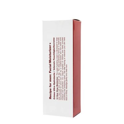 RECIPE Facial Moisturizer+ Mitrinošs sejas krēms vīriešiem