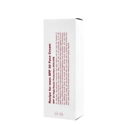 RECIPE SPF 30 Facial Moisturizer Saules aizsargkrēms sejai