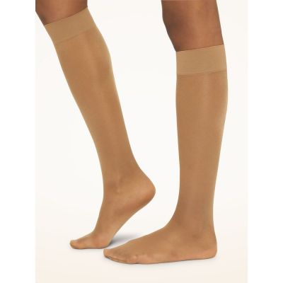 WOLFORD SATIN TOUCH 20 Pusgaras zeķes