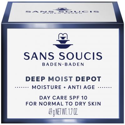 SANS SOUCIS Deep Moist Depot Day Care SPF10 Dienas sejas krēms