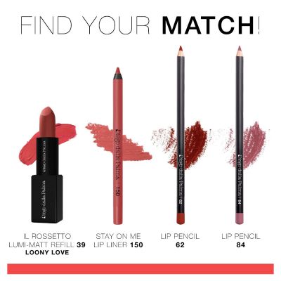 DIEGO DALLA PALMA  THE LIPSTICK LUMI-MATT REFILL SYSTEM Lūpu krāsas rezerve
