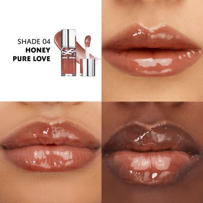 YVES SAINT LAURENT Loveshine Plumping Lip Oil Gloss Apjomu palielinošs lūpu spīdums