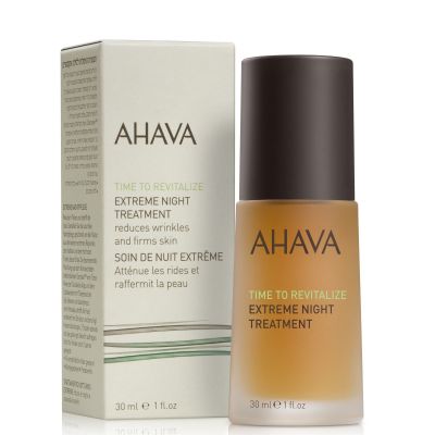 AHAVA Time to Revitalize Extreme Night Treatment Nostiprinošs sejas serums