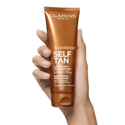 CLARINS Self Tanning Milky Lotion Paštonējošs pieniņš