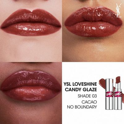 YVES SAINT LAURENT Loveshine Candy Glaze Lūpu spīdums  balzams