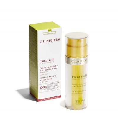 CLARINS Plant Gold Divfāžu mitrinoša emulsija