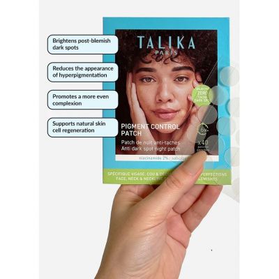 TALIKA PIGMENT CONTROL PATCH Izgaismojoša sejas maska
