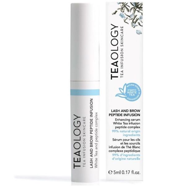 LASH AND BROW PEPTIDE INFUSION TEAOLOGY Blakstienų augimą skatinanti priemonė