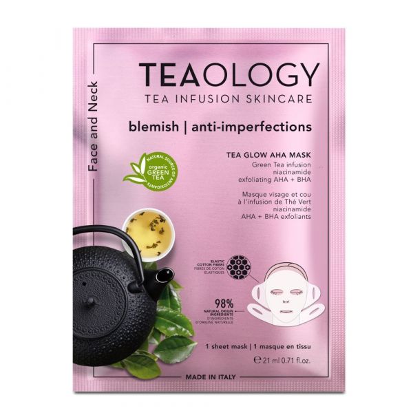 TEAOLOGY Tea Glow AHA mask
